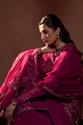 Emaan Adeel | Selene Formals | FIORA - Designer Dress with Intricate embroidery and embellishments. Shop elegent wedding dress at Maria Faisal.