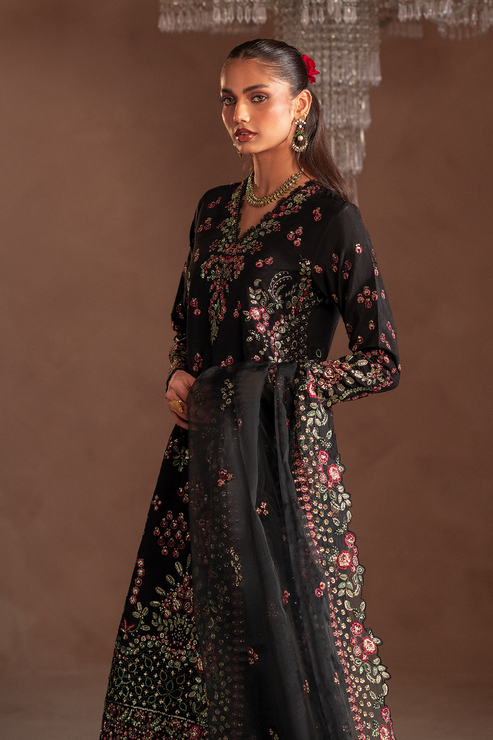 Emaan Adeel | Selene Formals | AMARAE - Designer Dress with Intricate embroidery and embellishments. Shop elegent wedding dress at Maria Faisal.
