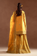 Emaan Adeel | Selene Formals | VELORIA - Designer Dress with Intricate embroidery and embellishments. Shop elegent wedding dress at Maria Faisal.