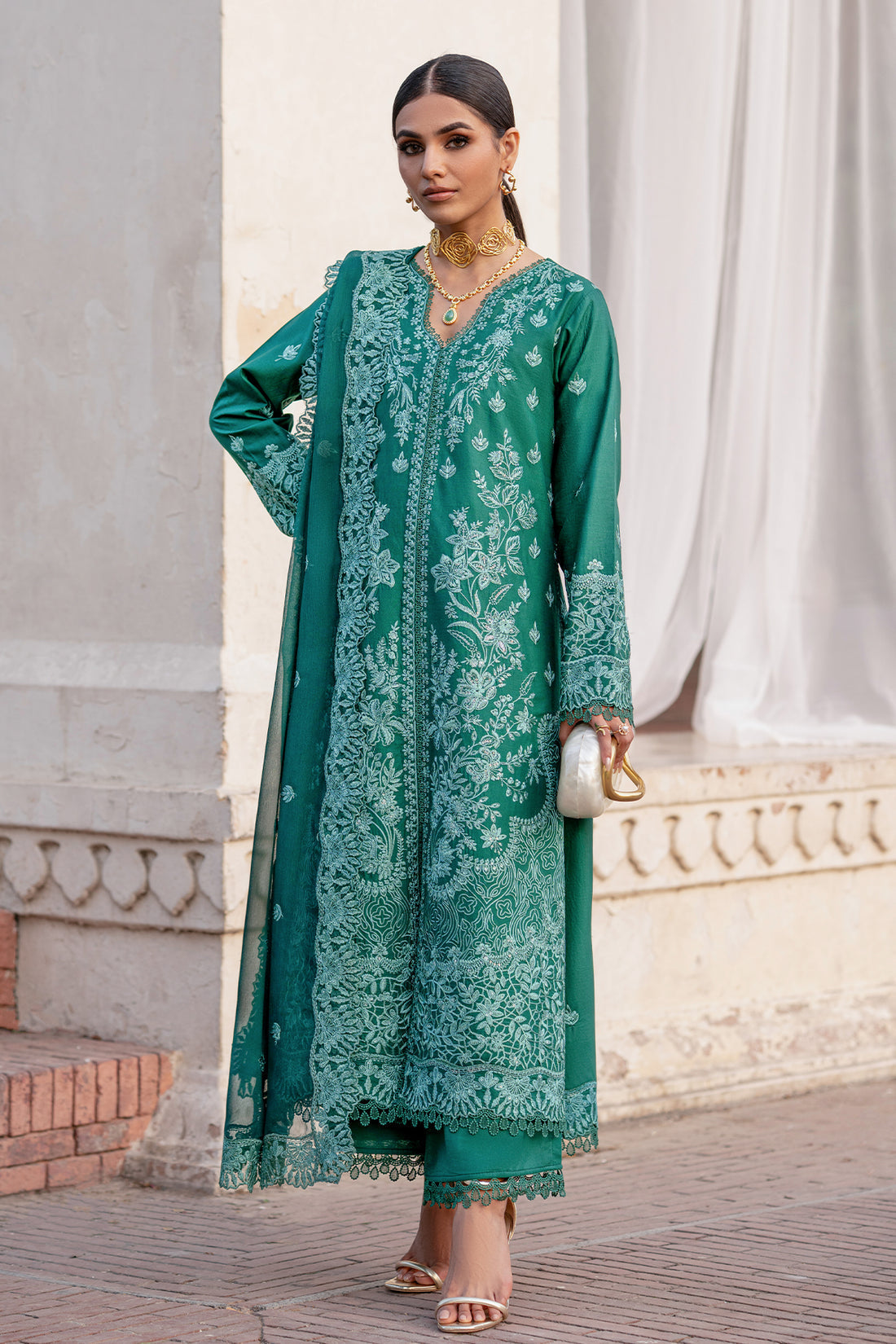 Zarposh | Celia Luxe | Odessa - Ladies Clothes - Maria Faisal