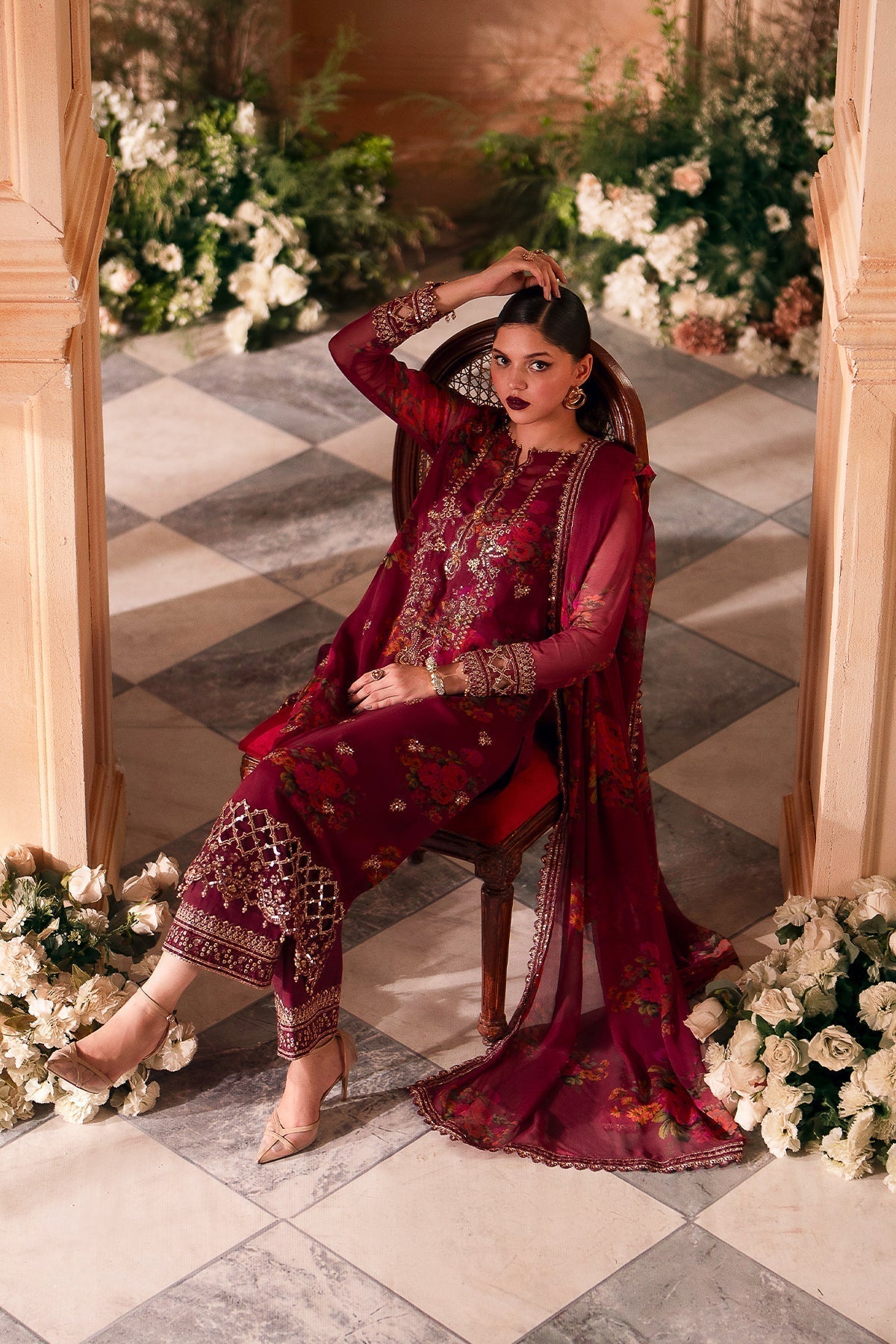 Charizma | Vasal Formals 24 | VSL5-08 - Wedding Dress - Maria Faisal