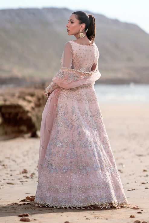 Emaan Adeel | Kamari Reveuse Wedding Formals | AMOUR - Designer Dress with Intricate embroidery and embellishments. Shop elegent wedding dress at Maria Faisal.