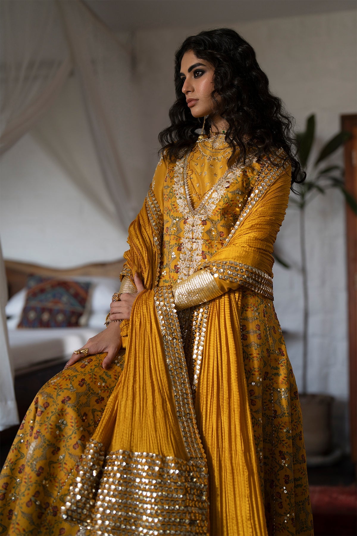 Saad Bin Shahzad | Silk'25 | AMINA - Festive Dress - available at Maria Faisal in UK and USA.