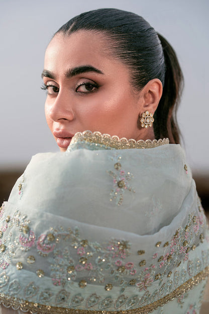 Emaan Adeel | Kamari Reveuse Wedding Formals | LUNYA - Designer Dress with Intricate embroidery and embellishments. Shop elegent wedding dress at Maria Faisal.