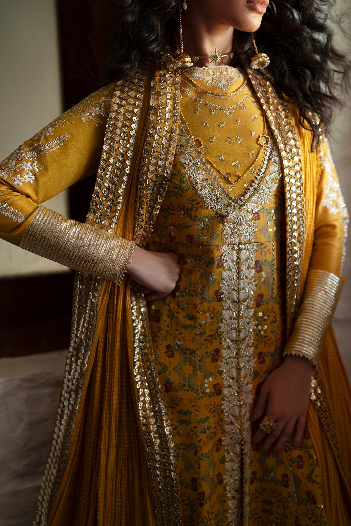 Saad Bin Shahzad | Silk'25 | AMINA - Festive Dress - available at Maria Faisal in UK and USA.