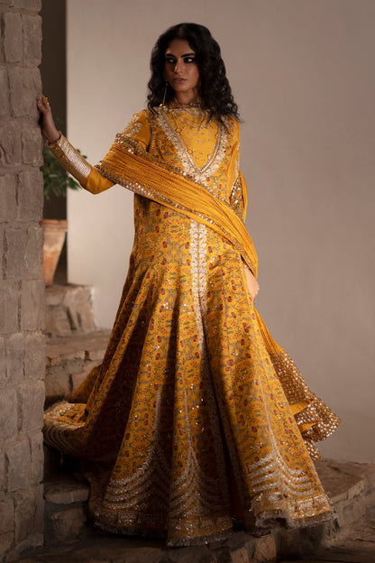 Saad Bin Shahzad | Silk'25 | AMINA - Festive Dress - available at Maria Faisal in UK and USA.