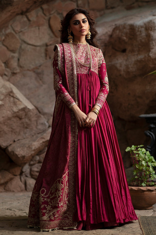 Saad Bin Shahzad | Silk'25 | MAHNAZ - Festive Dress - available at Maria Faisal in UK and USA.