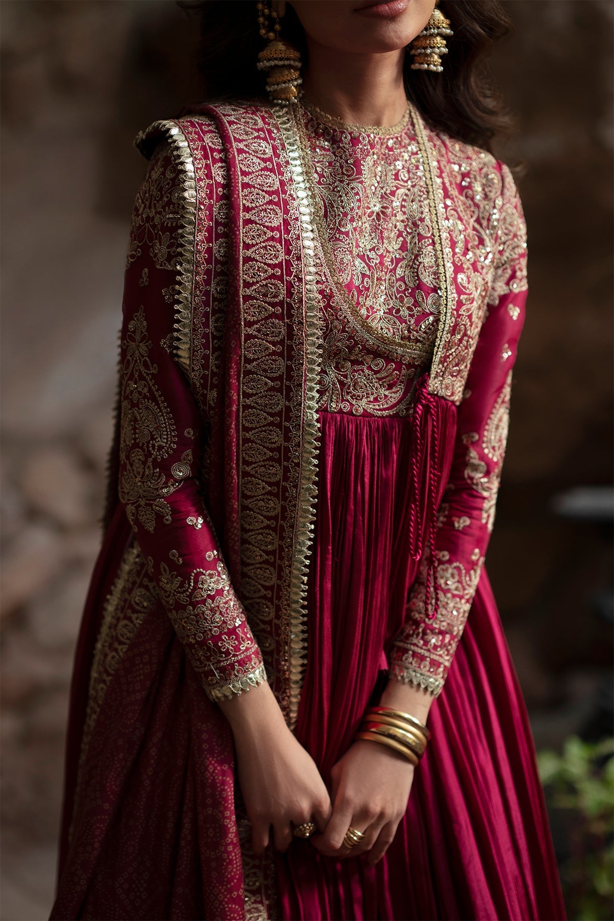 Saad Bin Shahzad | Silk'25 | MAHNAZ - Festive Dress - available at Maria Faisal in UK and USA.