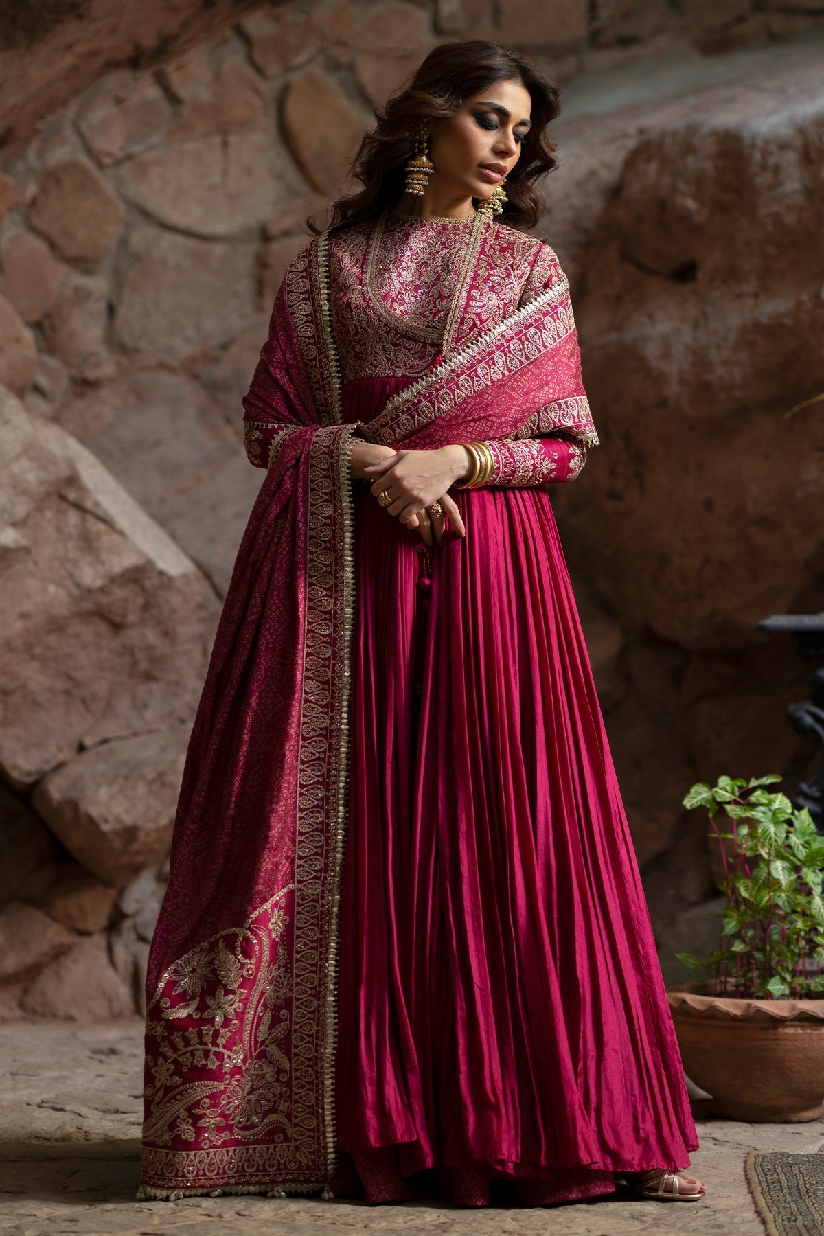 Saad Bin Shahzad | Silk'25 | MAHNAZ - Festive Dress - available at Maria Faisal in UK and USA.