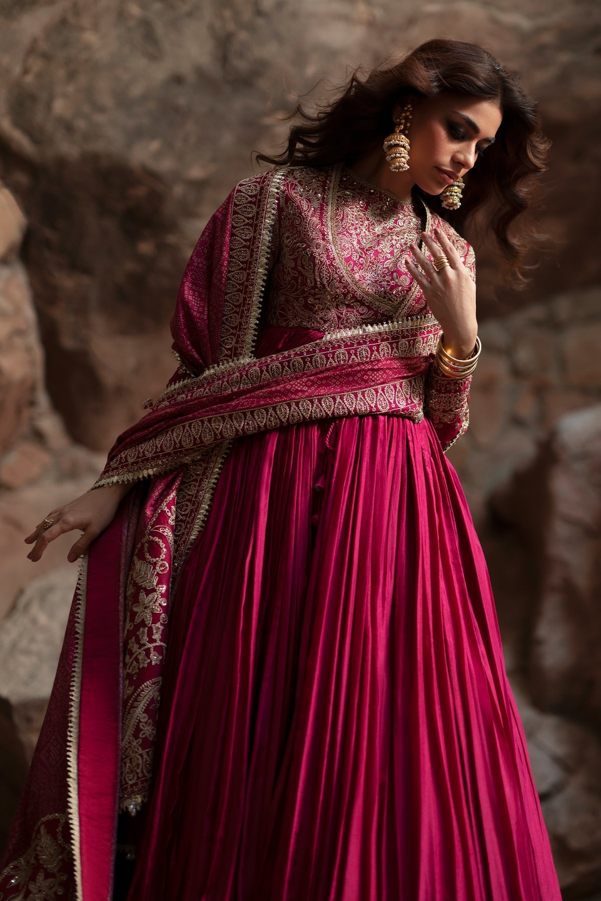 Saad Bin Shahzad | Silk'25 | MAHNAZ - Festive Dress - available at Maria Faisal in UK and USA.