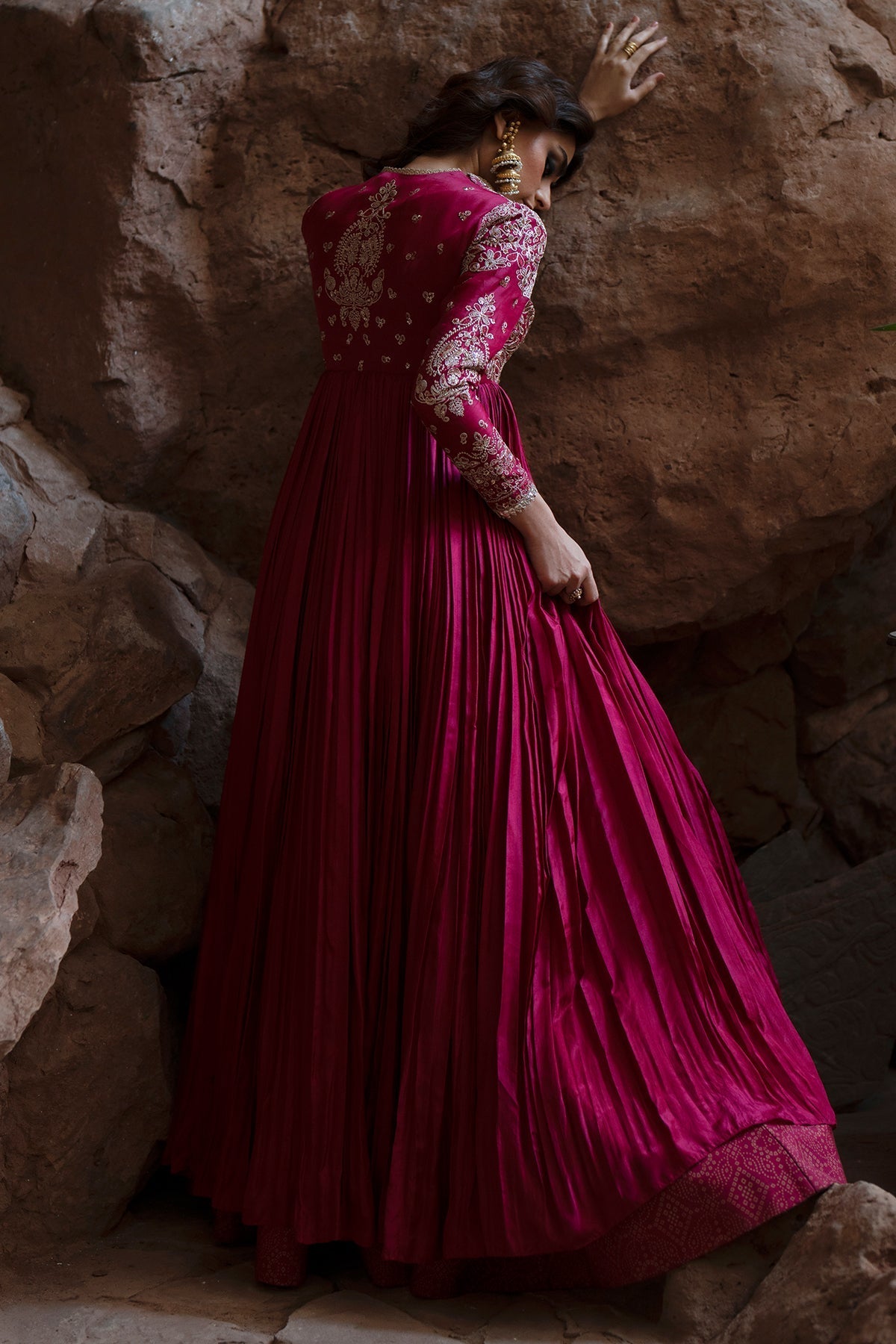 Saad Bin Shahzad | Silk'25 | MAHNAZ - Festive Dress - available at Maria Faisal in UK and USA.