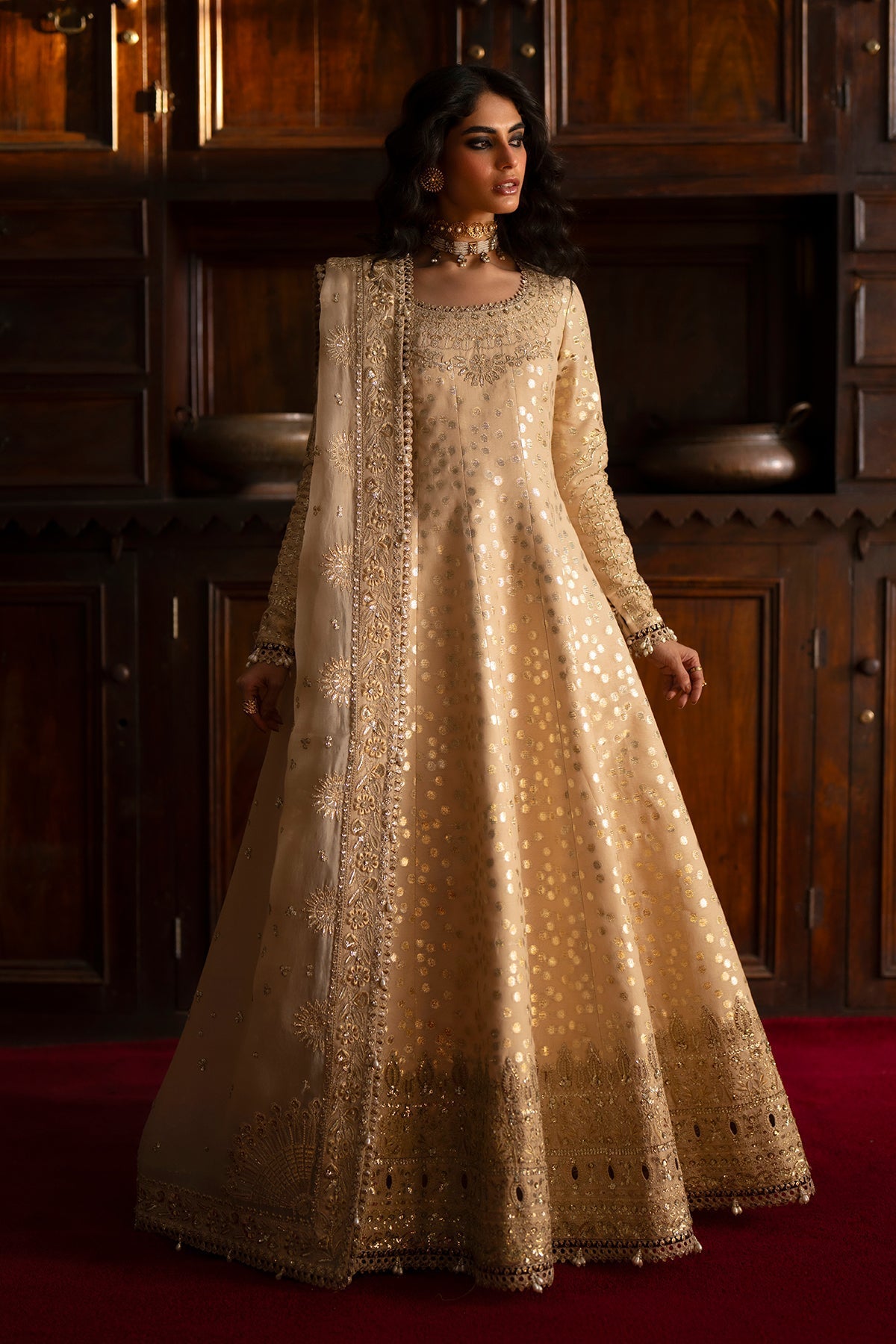 Saad Bin Shahzad | Silk'25 | SAPHINA - Festive Dress - available at Maria Faisal in UK and USA.