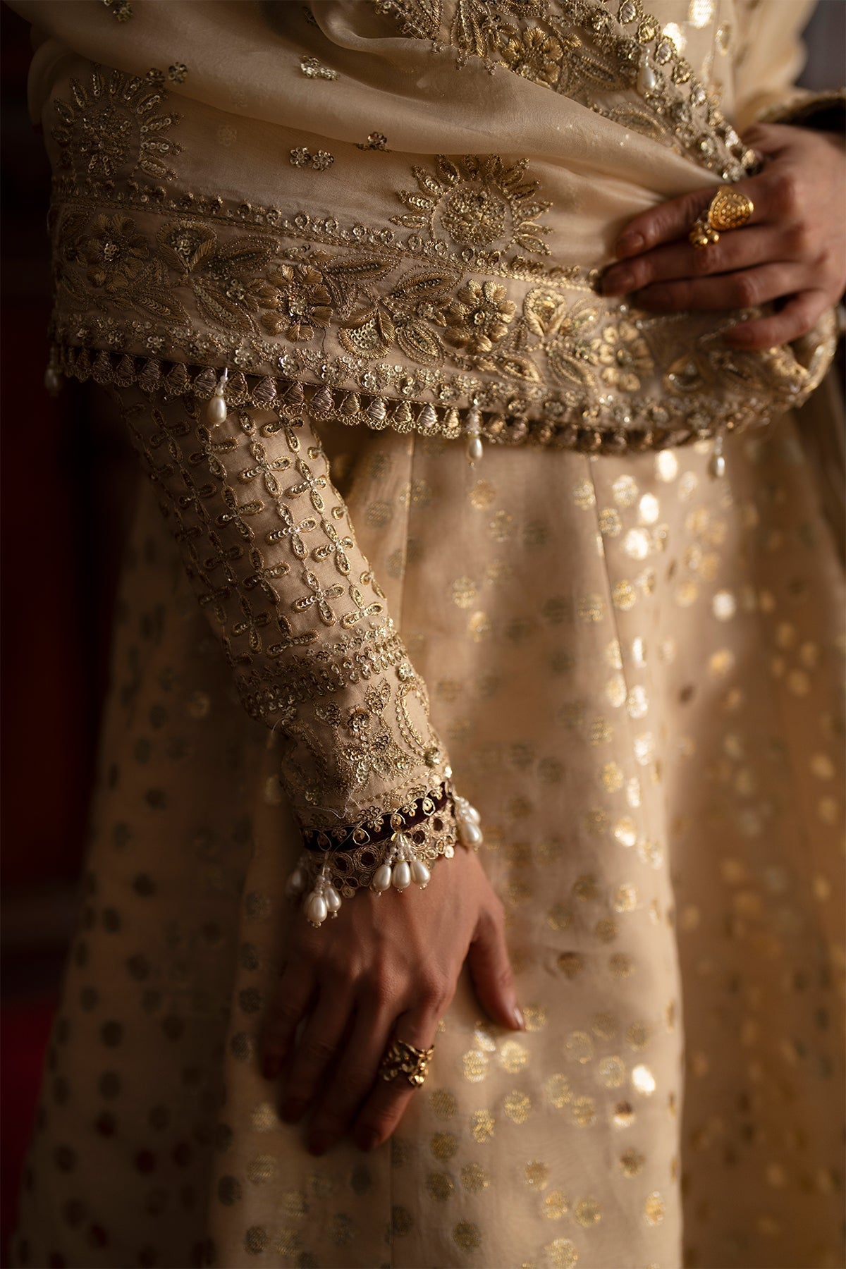 Saad Bin Shahzad | Silk'25 | SAPHINA - Festive Dress - available at Maria Faisal in UK and USA.
