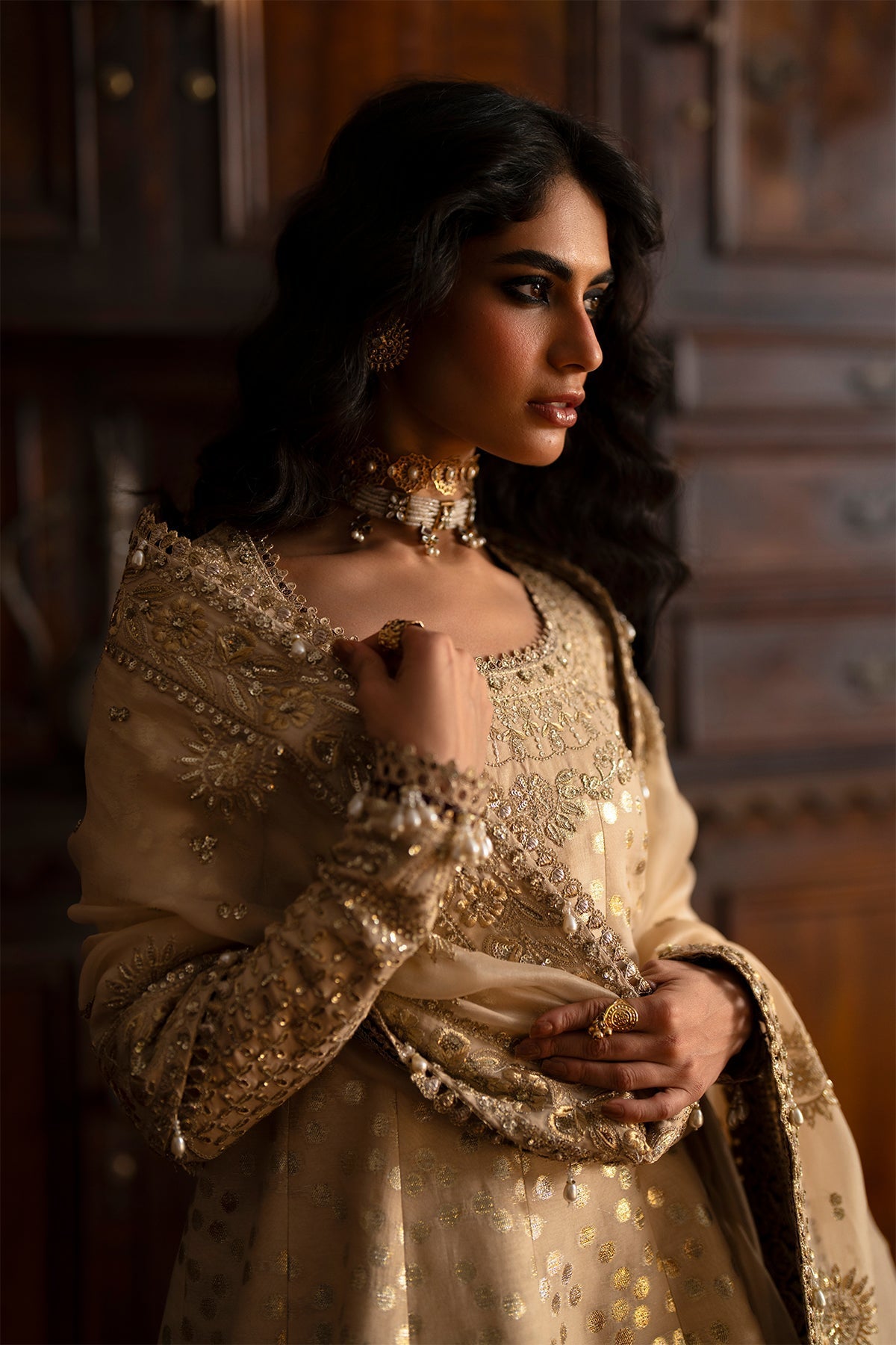 Saad Bin Shahzad | Silk'25 | SAPHINA - Festive Dress - available at Maria Faisal in UK and USA.