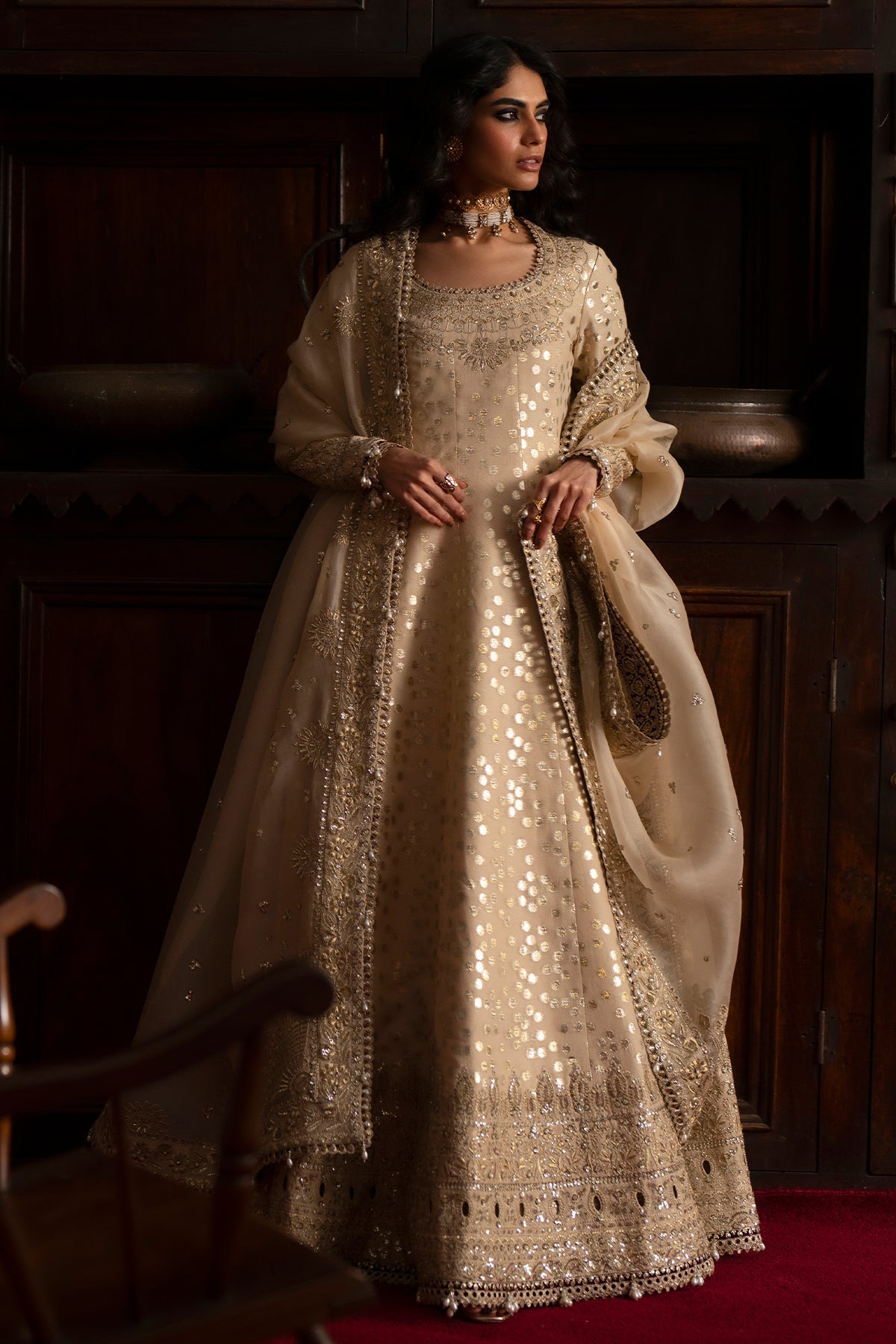 Saad Bin Shahzad | Silk'25 | SAPHINA - Festive Dress - available at Maria Faisal in UK and USA.