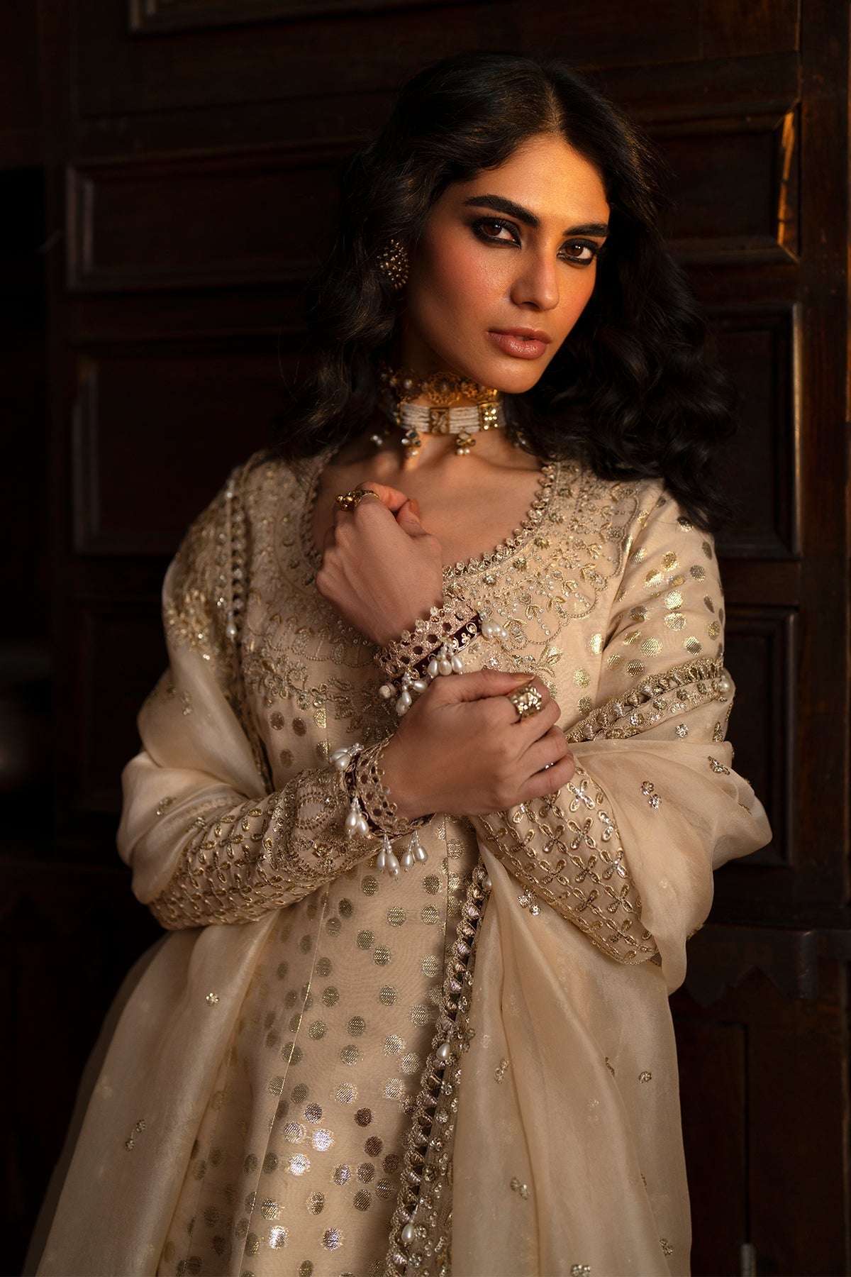 Saad Bin Shahzad | Silk'25 | SAPHINA - Festive Dress - available at Maria Faisal in UK and USA.