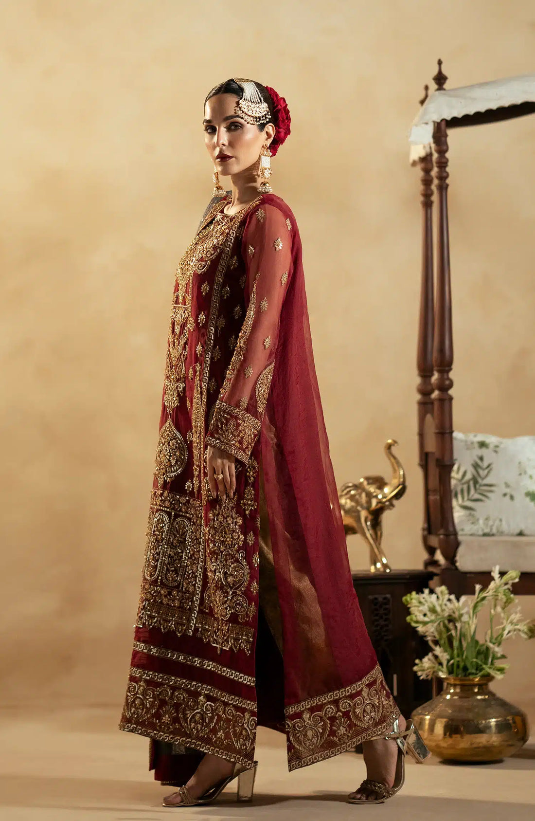 Maryum N Maria | Zamani Beghum Formals 23 | Ruby-(MW23-517)