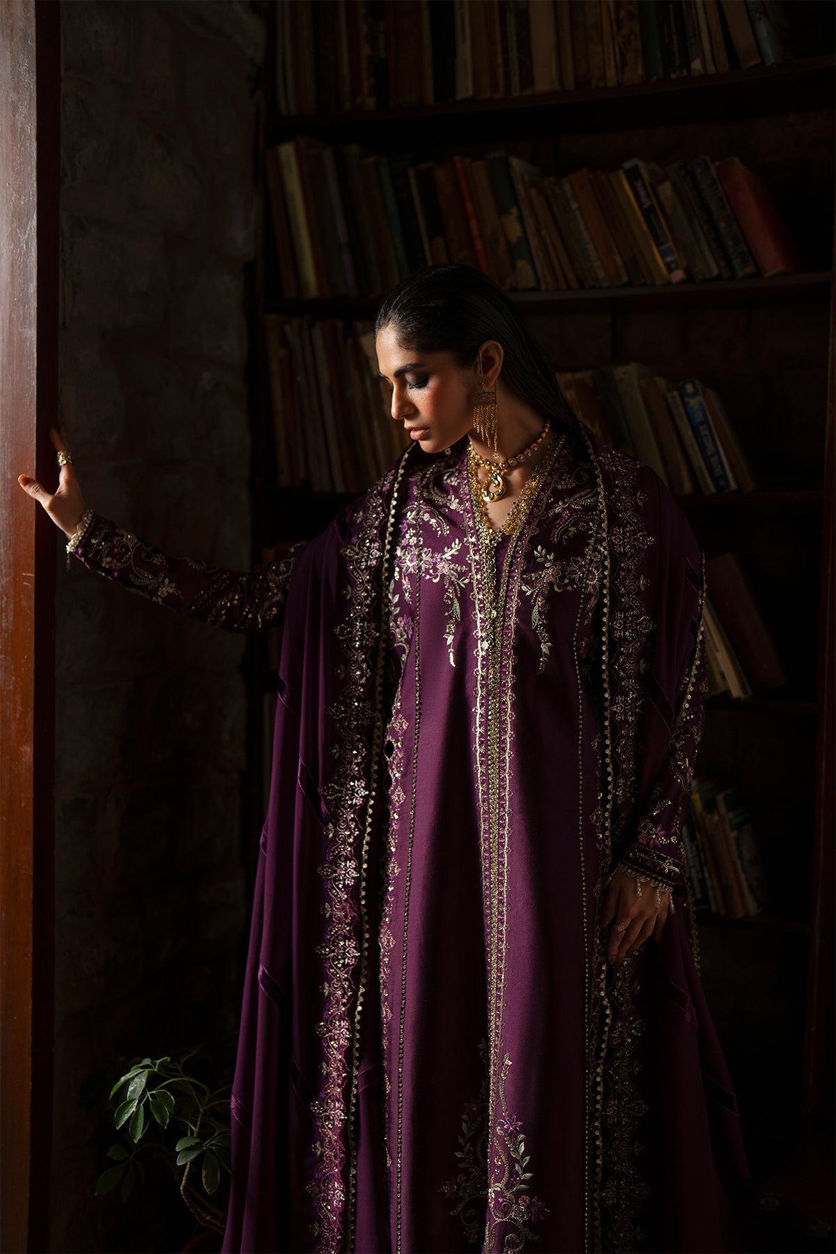 Saad Bin Shahzad | Silk'25 | LAILA - Festive Dress - available at Maria Faisal in UK and USA.