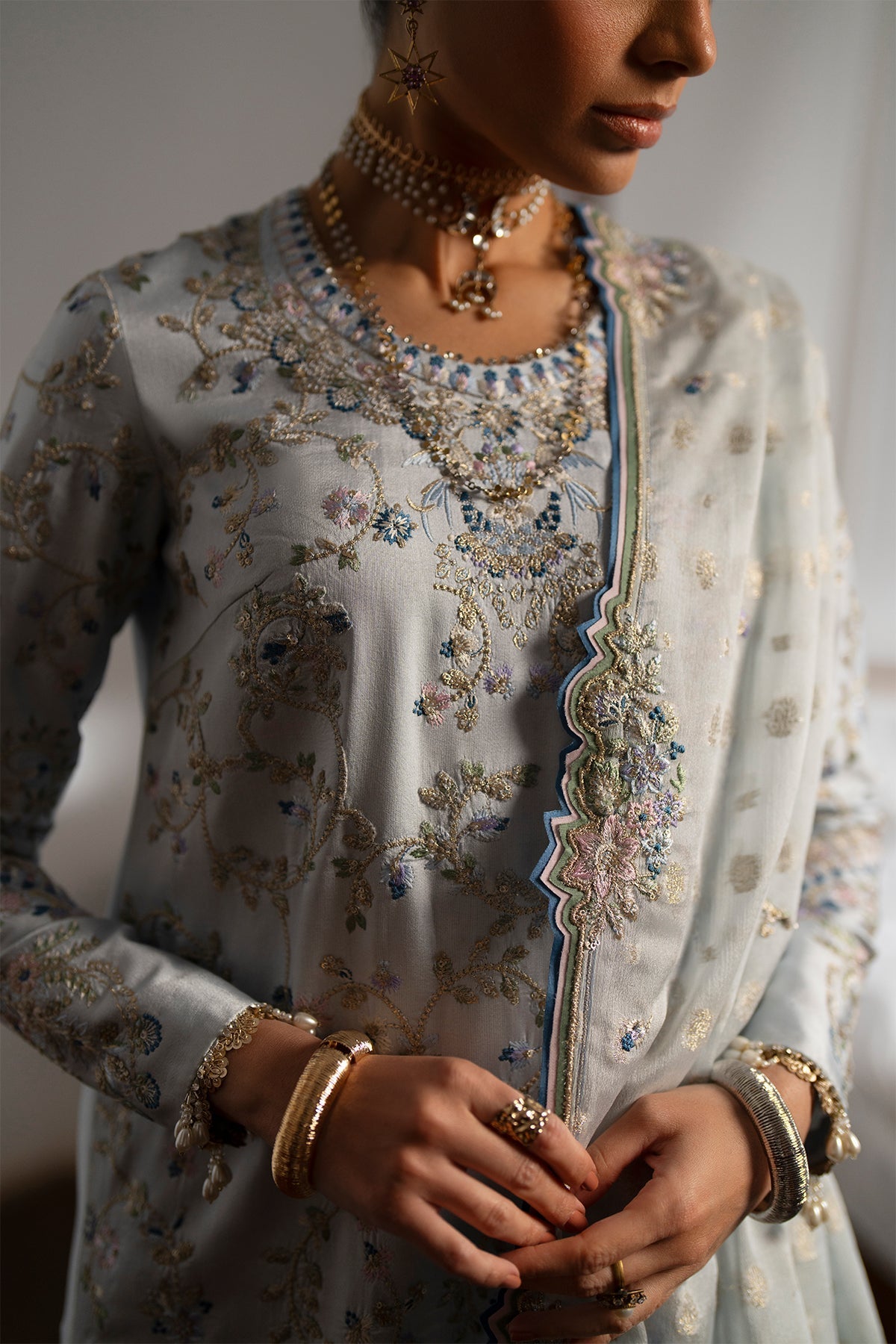 Saad Bin Shahzad | Summer Pret'26 | SOHA - Festive Dress - available at Maria Faisal in UK and USA.