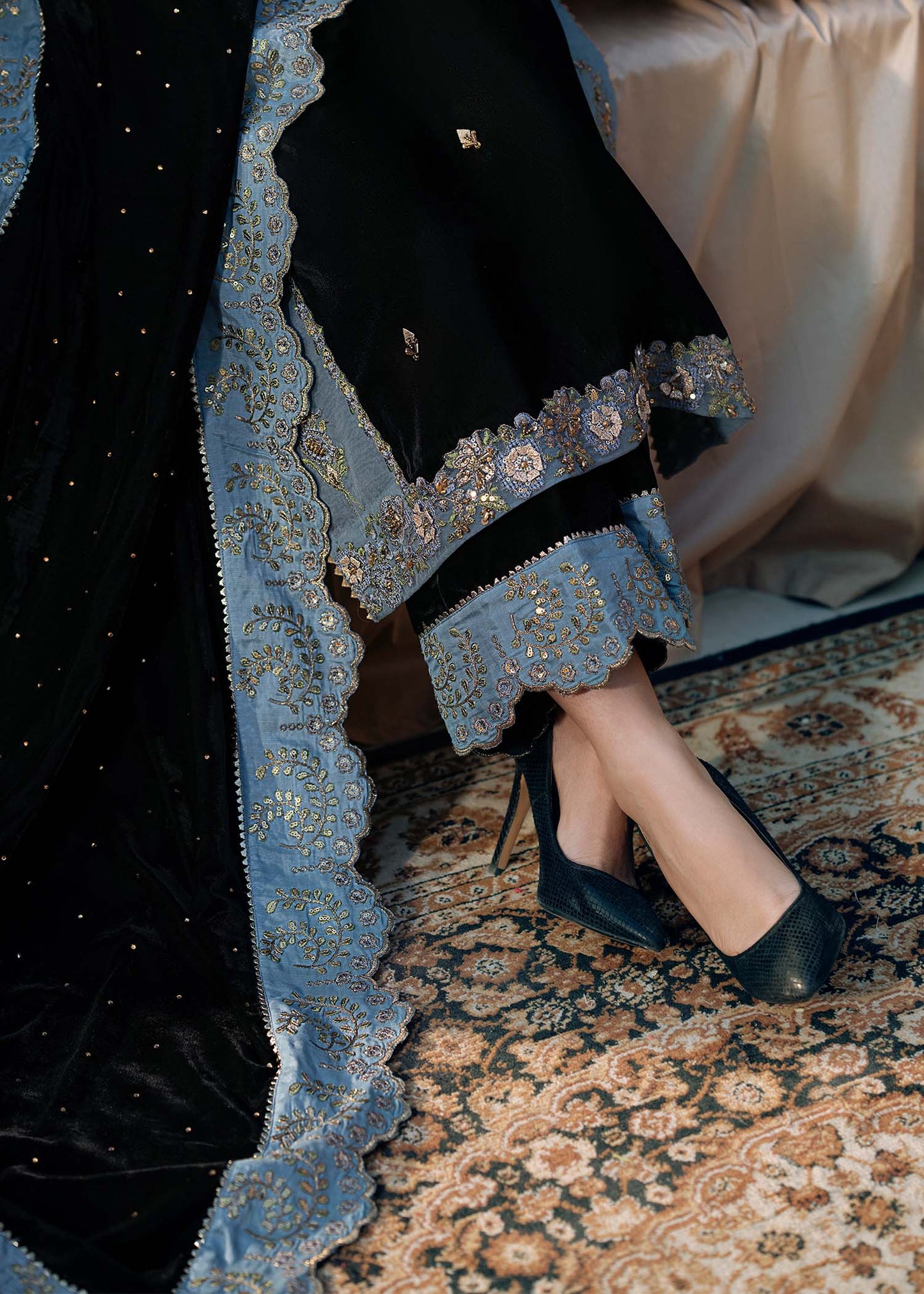 Fozia Khalid | Chamakh Dhamakh Wedding Festivity | Heer by Maria Faisal - Registered Vendor of : Fozia Khalid - type : Ladies Clothes - 100% original wedding dresses