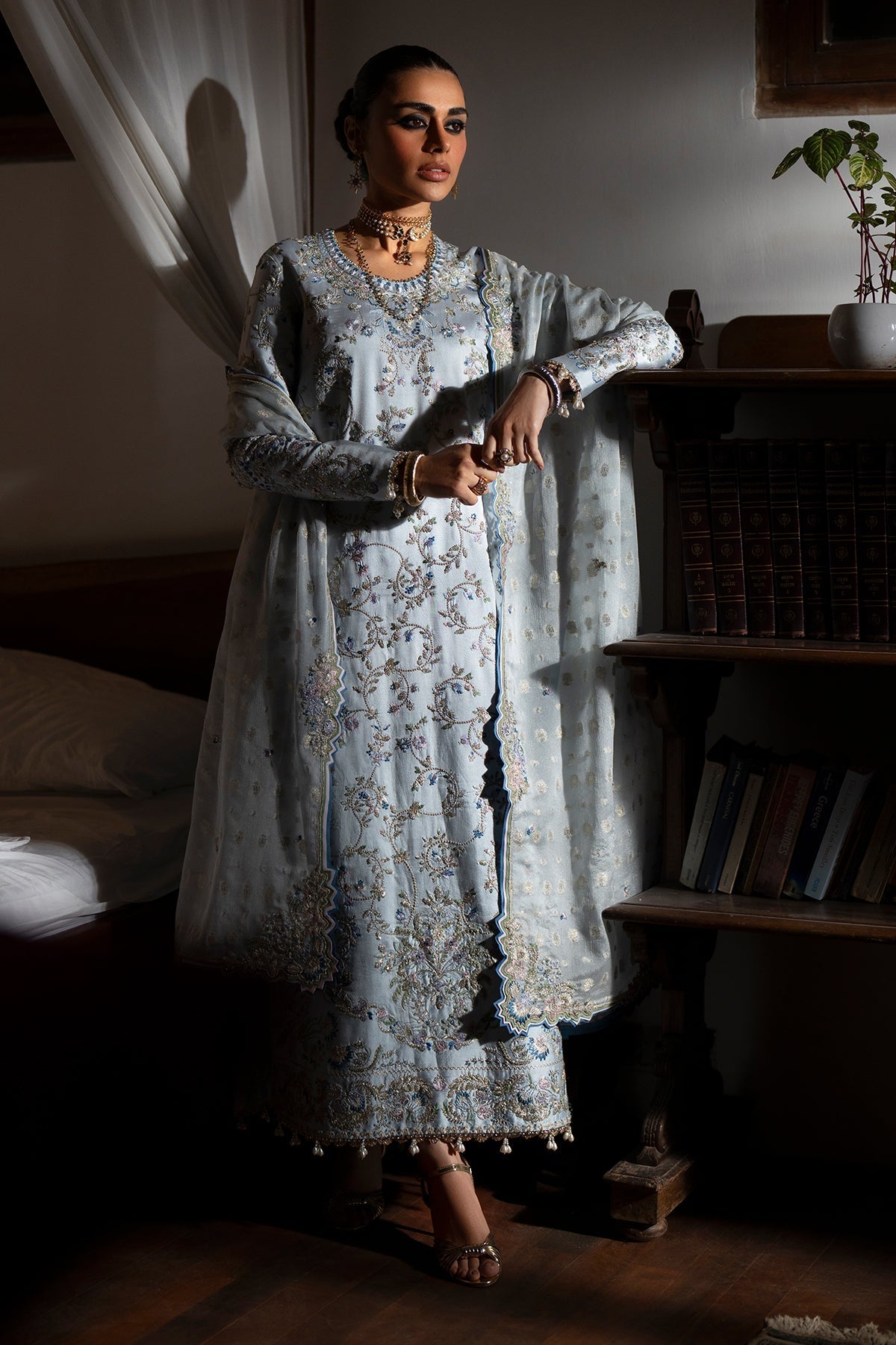 Saad Bin Shahzad | Summer Pret'26 | SOHA - Festive Dress - available at Maria Faisal in UK and USA.