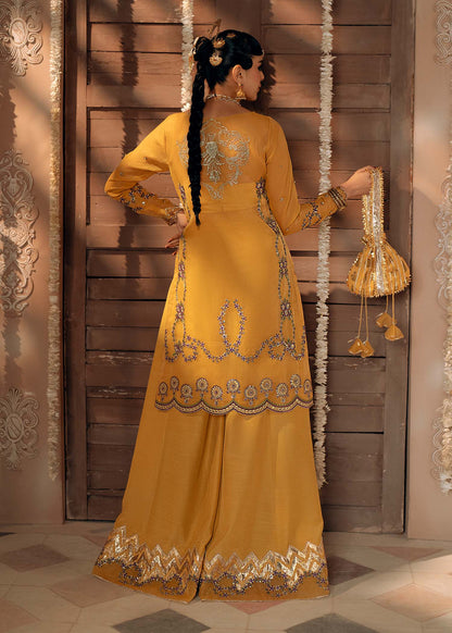 Fozia Khalid | Chamakh Dhamakh Wedding Festivity | Mayun by Maria Faisal - Registered Vendor of : Fozia Khalid - type : Ladies Clothes - 100% original wedding dresses