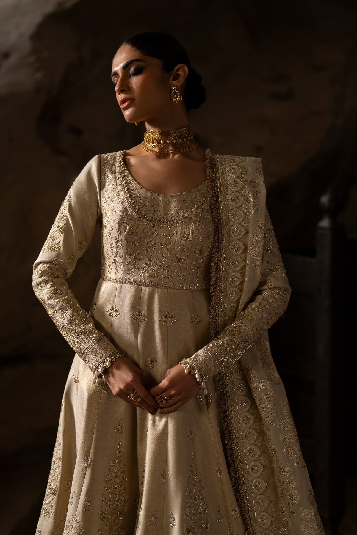 Saad Bin Shahzad | Silk'25 | ZIMAL - Festive Dress - available at Maria Faisal in UK and USA.