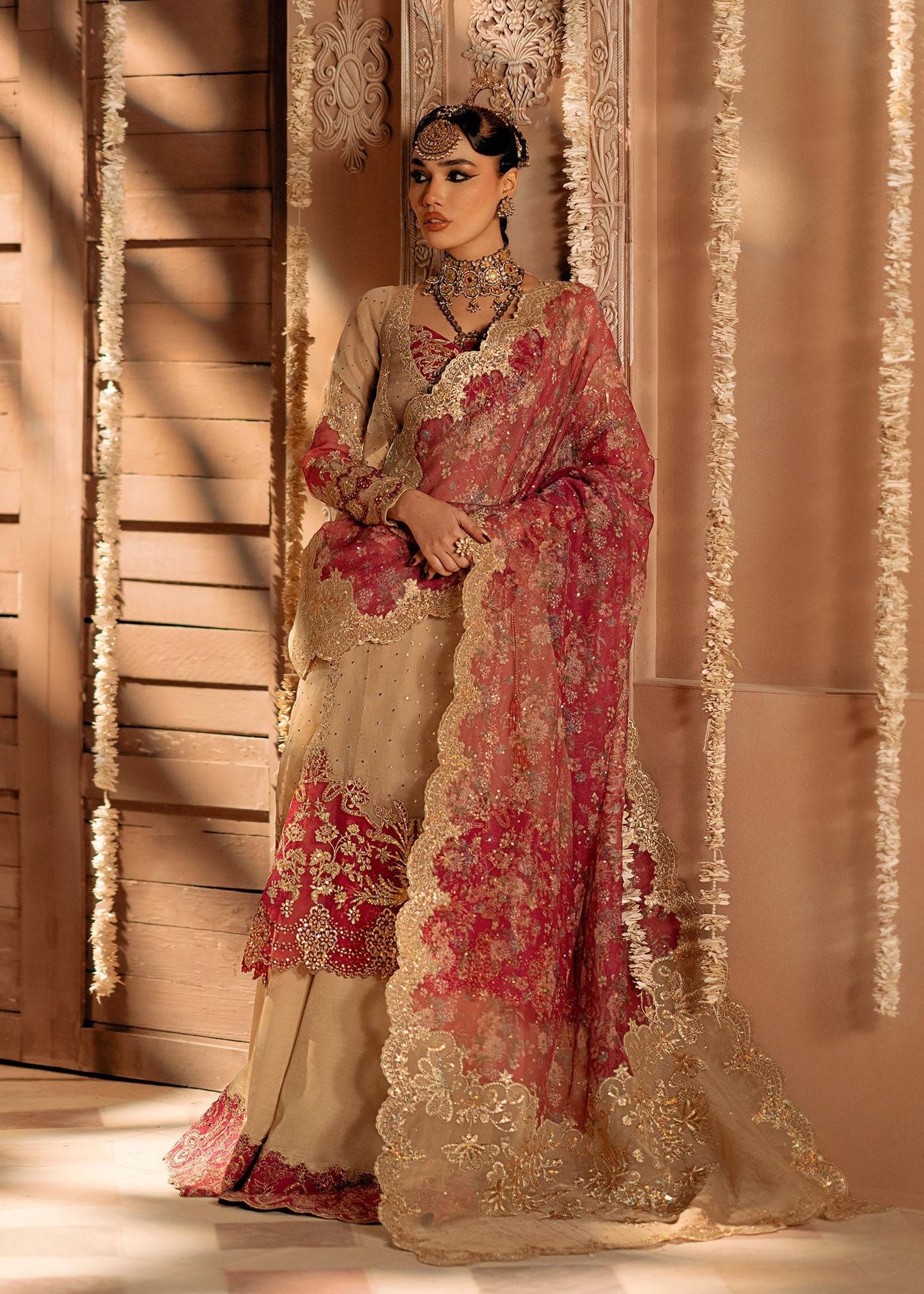 Fozia Khalid | Chamakh Dhamakh Wedding Festivity | Roka by Maria Faisal - Registered Vendor of : Fozia Khalid - type : Ladies Clothes - 100% original wedding dresses