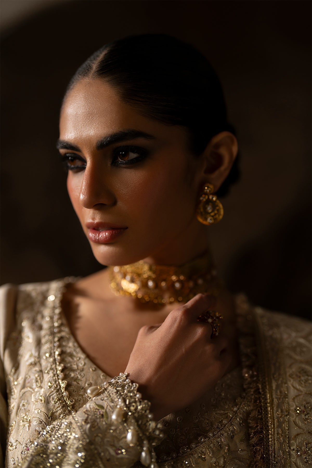 Saad Bin Shahzad | Silk'25 | ZIMAL - Festive Dress - available at Maria Faisal in UK and USA.