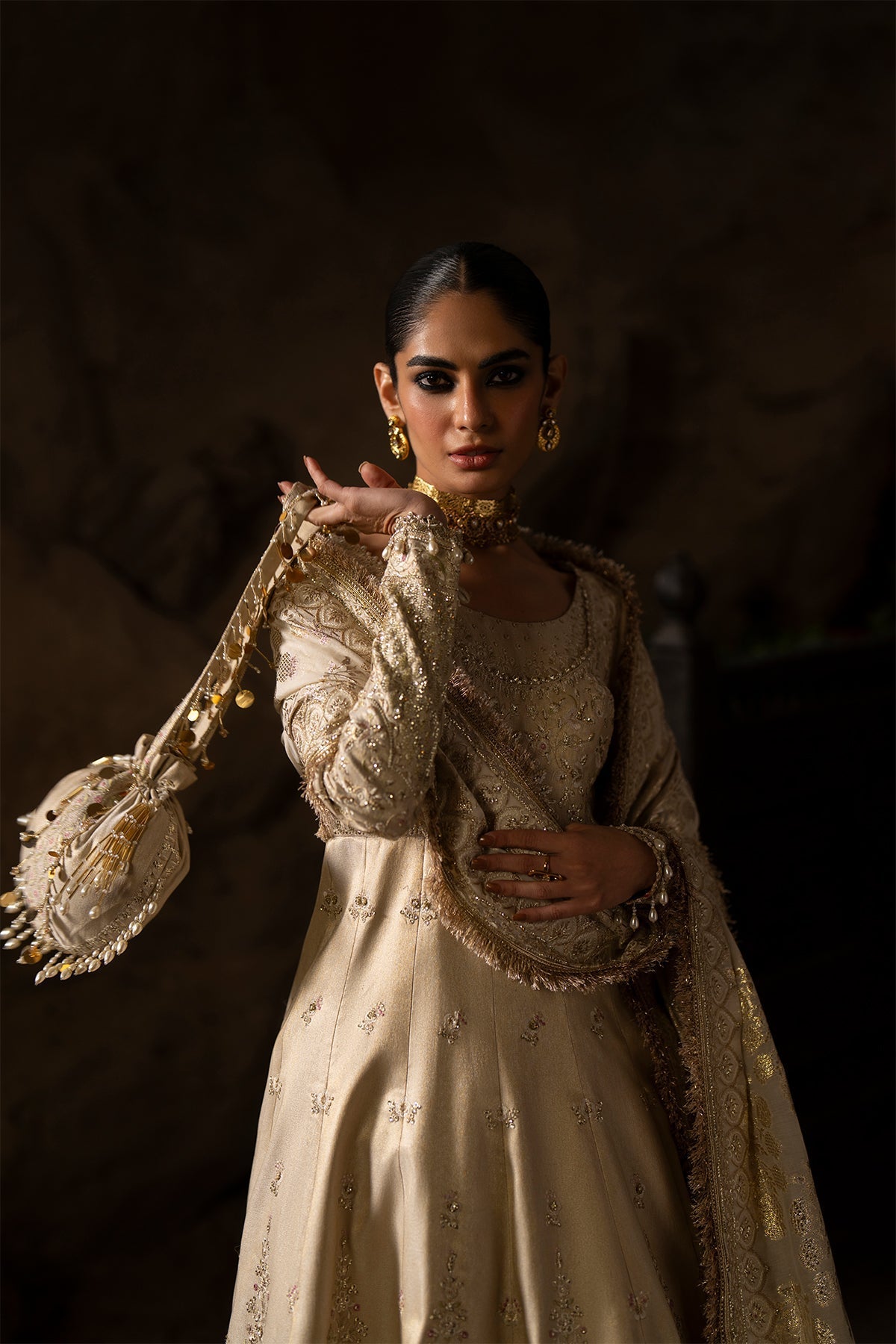 Saad Bin Shahzad | Silk'25 | ZIMAL - Festive Dress - available at Maria Faisal in UK and USA.