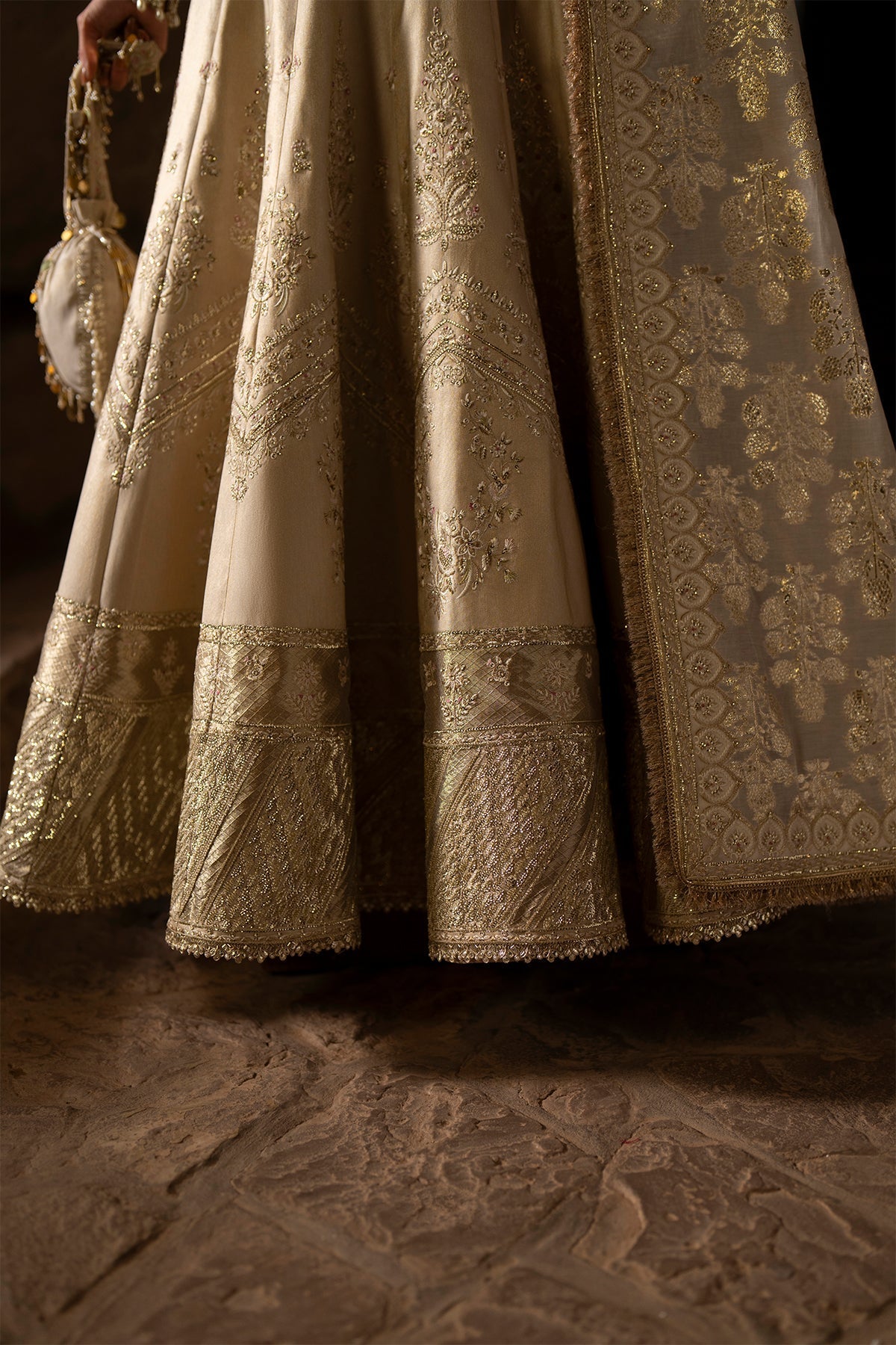 Saad Bin Shahzad | Silk'25 | ZIMAL - Festive Dress - available at Maria Faisal in UK and USA.