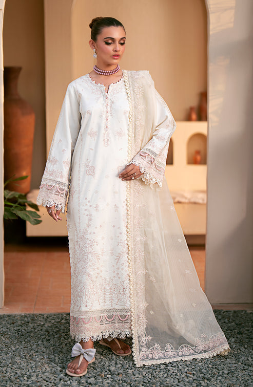 Emaan Adeel | Navaeh Luxury Pret | CELESTE - Designer Dress with Intricate embroidery and embellishments. Shop elegent wedding dress at Maria Faisal.
