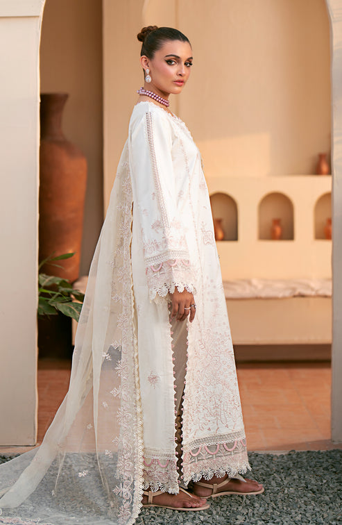 Emaan Adeel | Navaeh Luxury Pret | CELESTE - Designer Dress with Intricate embroidery and embellishments. Shop elegent wedding dress at Maria Faisal.