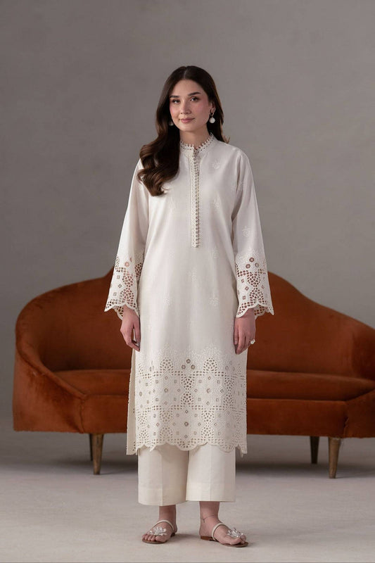 Akbar Aslam | Pret Lawn | Ecru by Maria Faisal - Registered Vendor of : Akbar Aslam - type : Ladies Clothes - 100% original wedding dresses