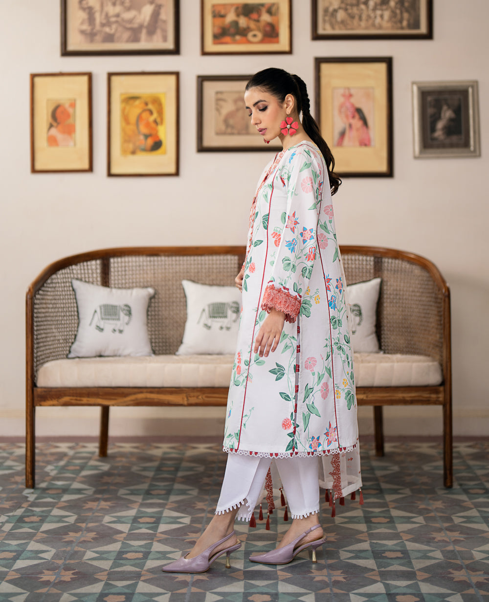 Xenia Formals | Summer Soiree Lawn | PAULO - Waniyas