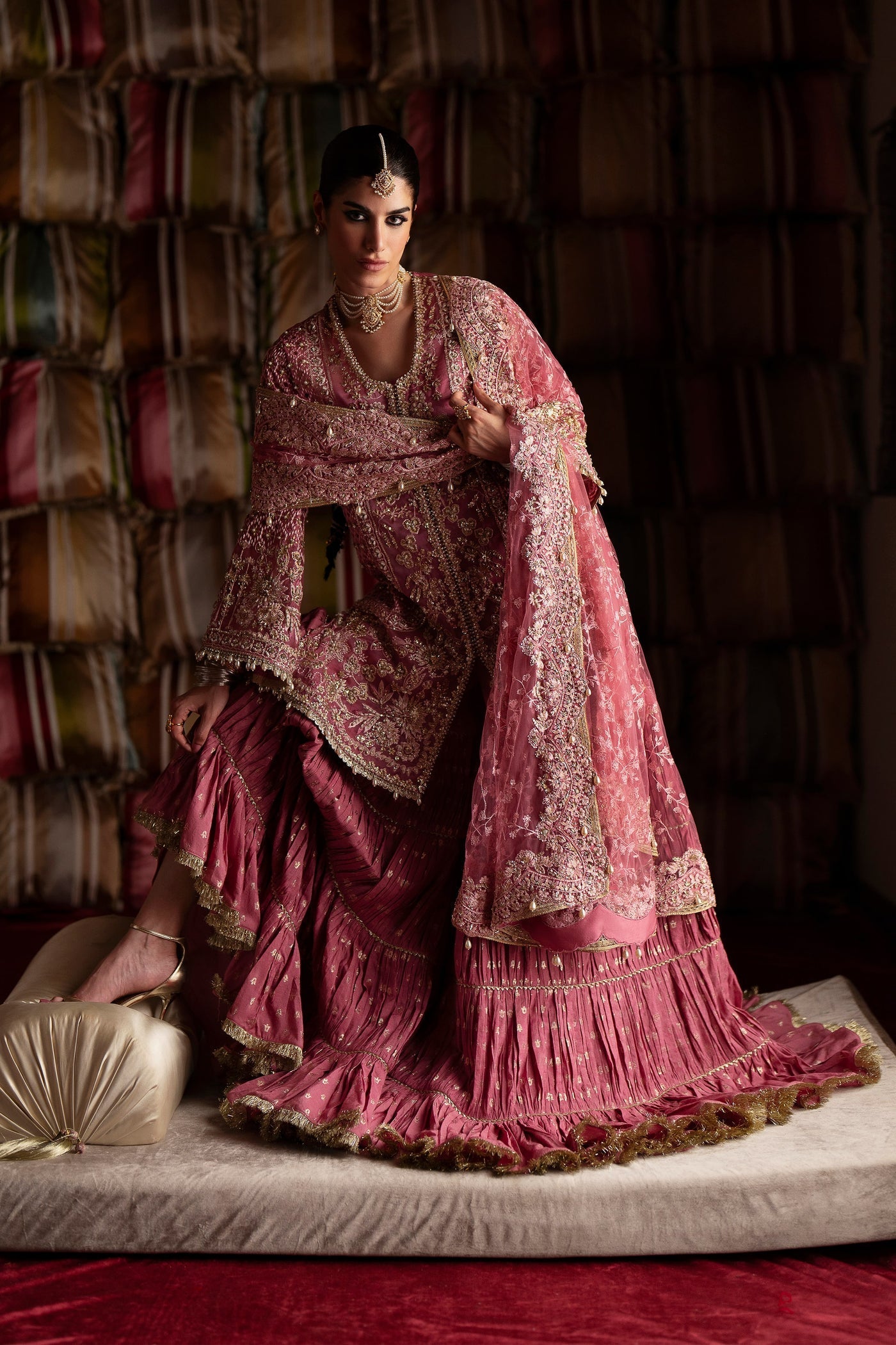 Saad Bin Shahzad | Laavni Formals | SELAH - Formal Dress - available at Maria Faisal in UK and USA.