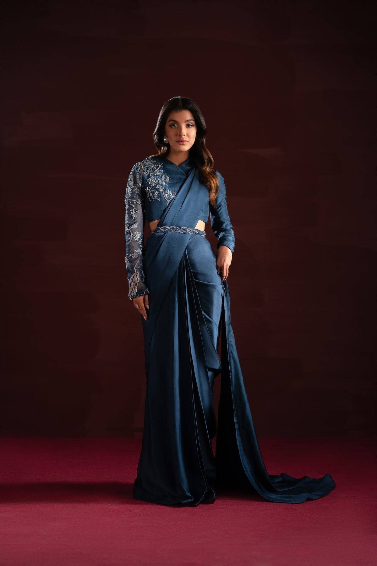 Ayesha and Usman | Celestial Night | Aria by Maria Faisal - Registered Vendor of : Ayesha and Usman - type : Ladies Clothes - 100% original wedding dresses