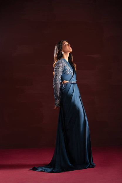 Ayesha and Usman | Celestial Night | Aria by Maria Faisal - Registered Vendor of : Ayesha and Usman - type : Ladies Clothes - 100% original wedding dresses