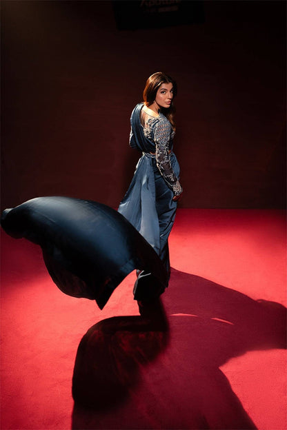 Ayesha and Usman | Celestial Night | Aria by Maria Faisal - Registered Vendor of : Ayesha and Usman - type : Ladies Clothes - 100% original wedding dresses