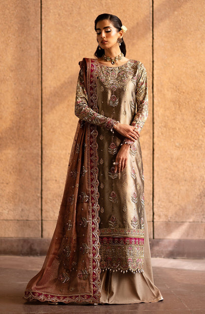 Emaan Adeel | Casabella Wedding Formals | FELISA - Designer Dress with Intricate embroidery and embellishments. Shop elegent wedding dress at Maria Faisal.
