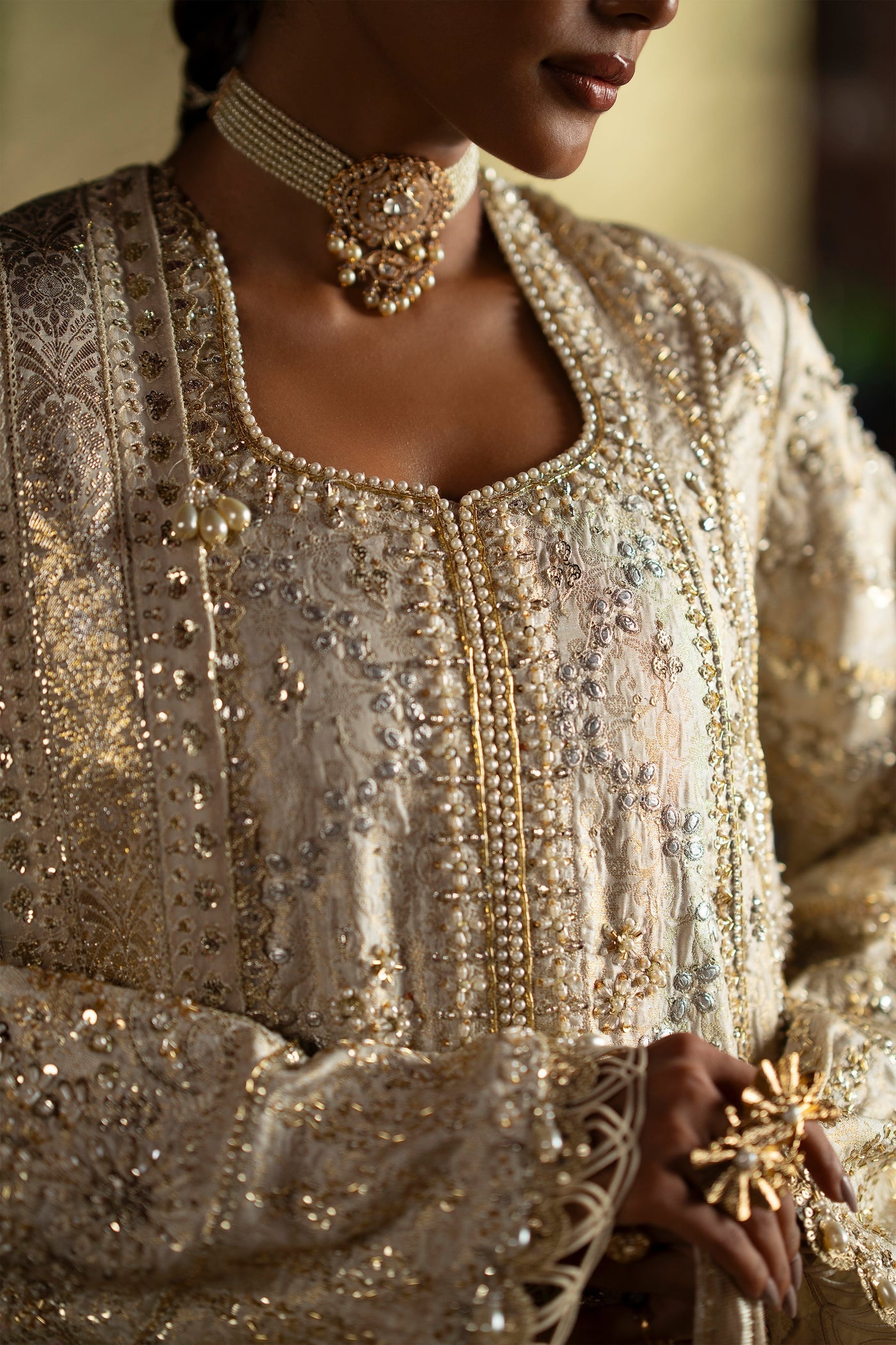 Saad Bin Shahzad | Laavni Formals | SOPHIA - Formal Dress - available at Maria Faisal in UK and USA.