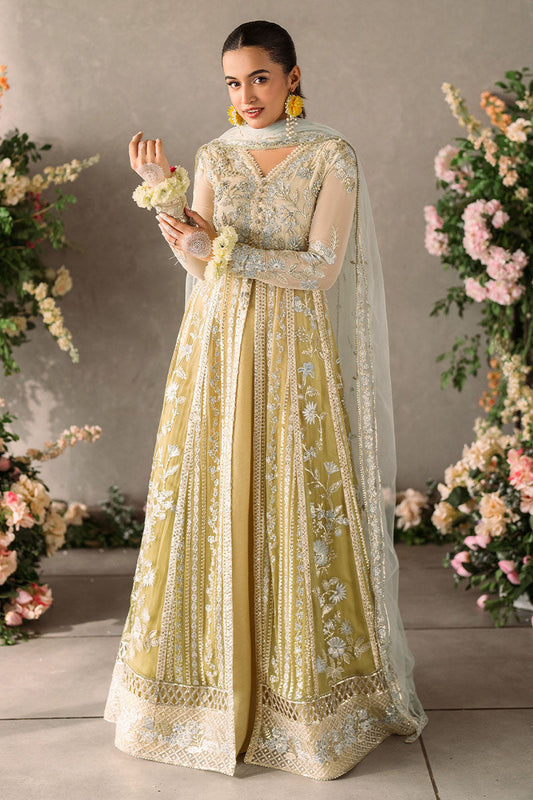 Mushq | Mastani Evening Luxury Chiffon | Hira - Wedding Dress - Maria Faisal