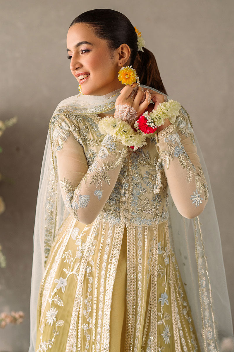 Mushq | Mastani Evening Luxury Chiffon | Hira - Wedding Dress - Maria Faisal