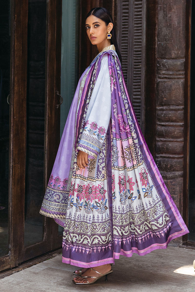 Mushq | Nirvana Silk Edit |  Viola - Designer Dress with Intricate embroidery and embellishments. Shop elegent wedding dress at Maria Faisal.