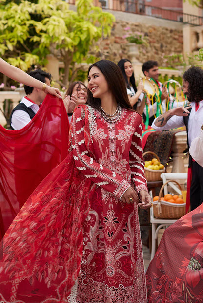 Mushq | Te Amo Luxury Lawn 24 | Amore Affair - Wedding Dress - Maria Faisal