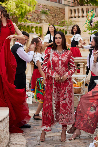 Mushq | Te Amo Luxury Lawn 24 | Amore Affair - Wedding Dress - Maria Faisal