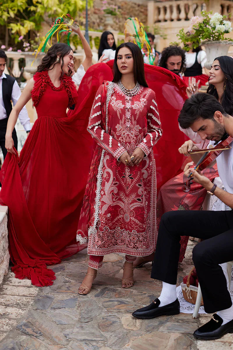 Mushq | Te Amo Luxury Lawn 24 | Amore Affair - Wedding Dress - Maria Faisal