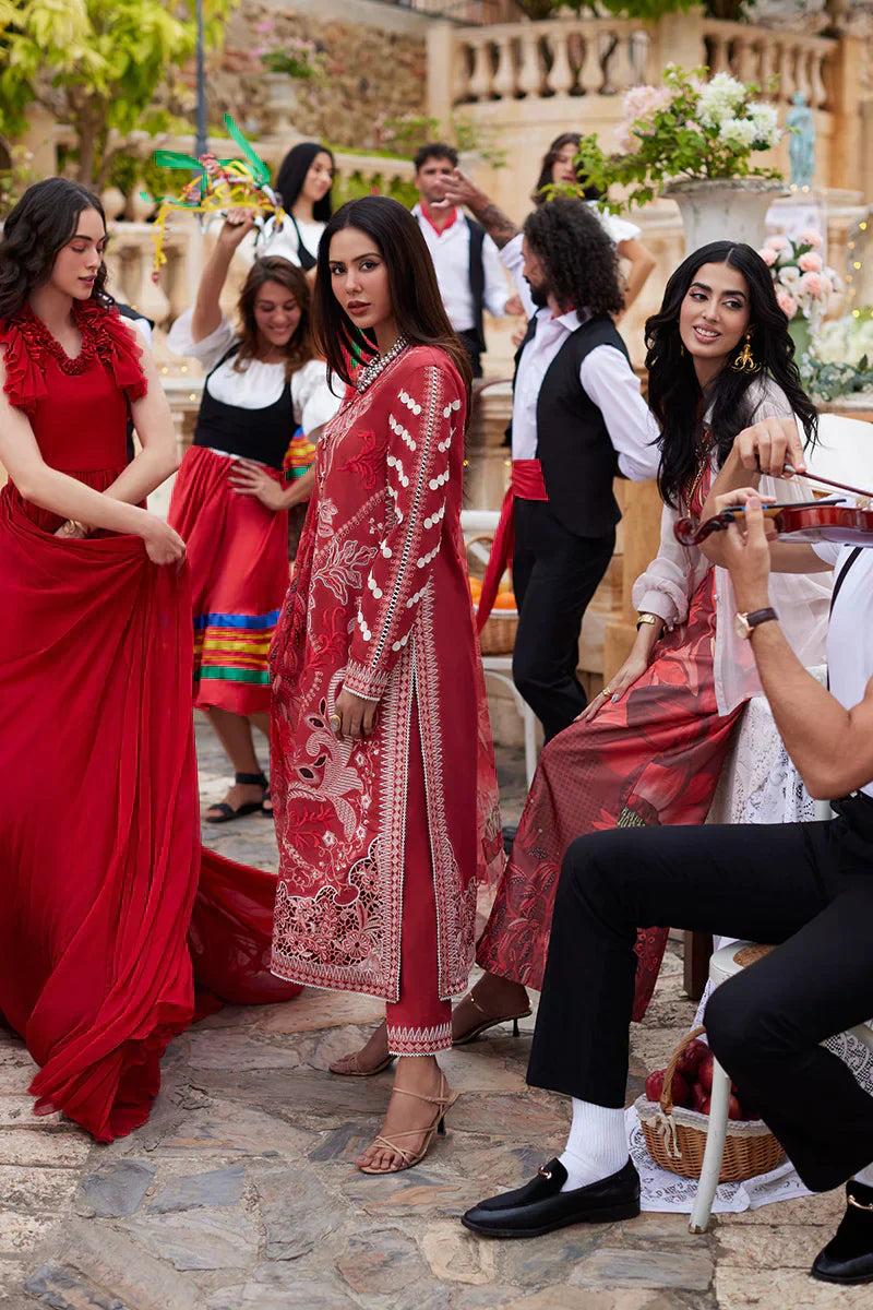 Mushq | Te Amo Luxury Lawn 24 | Amore Affair - Wedding Dress - Maria Faisal