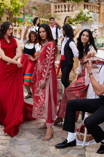 Mushq | Te Amo Luxury Lawn 24 | Amore Affair - Wedding Dress - Maria Faisal