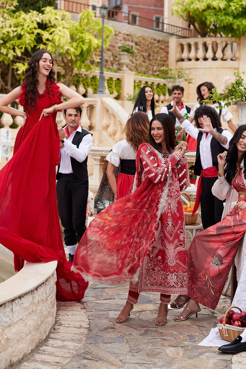 Mushq | Te Amo Luxury Lawn 24 | Amore Affair - Wedding Dress - Maria Faisal